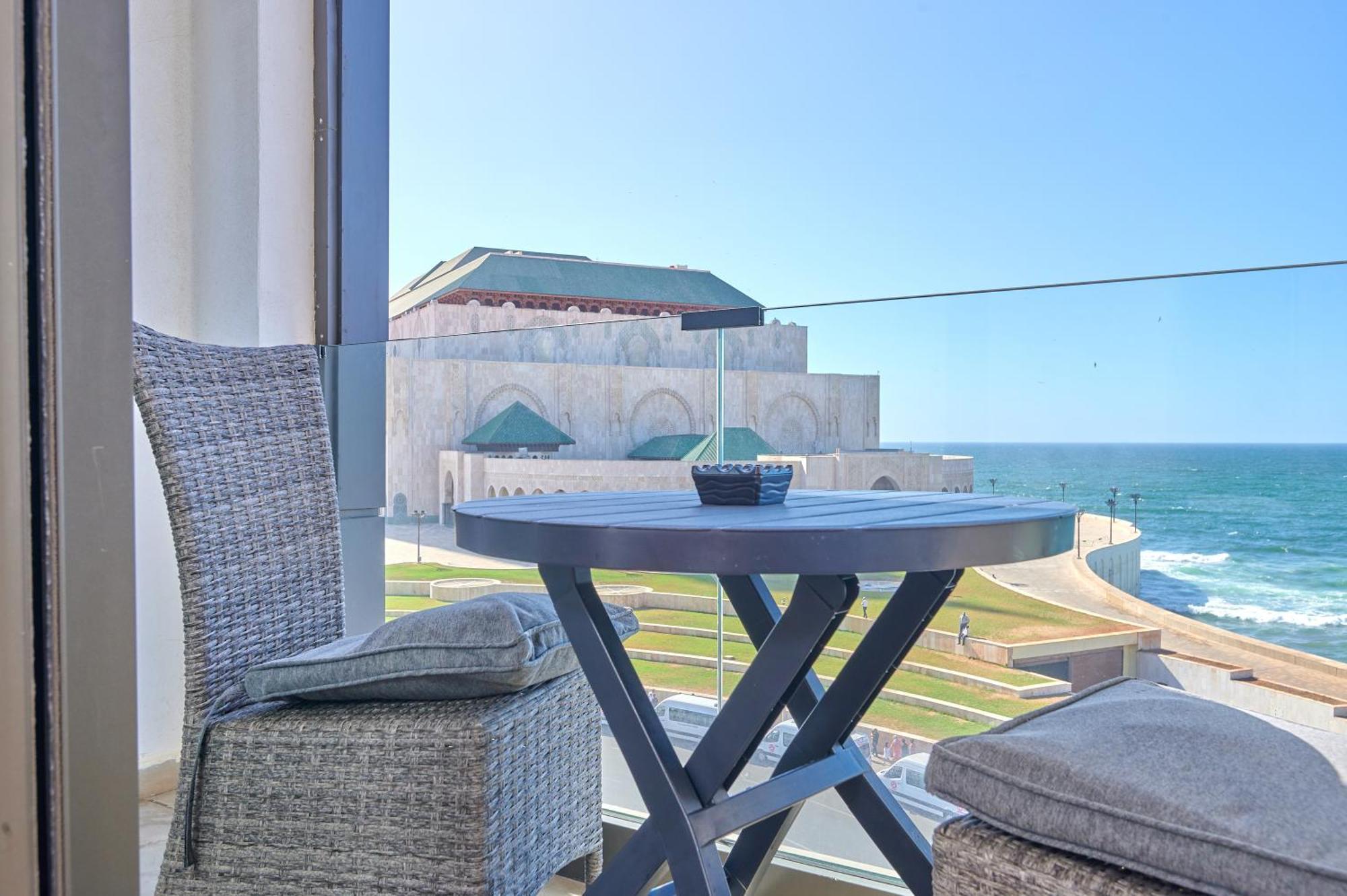 Apartment Sea View B2 - Mosquee Hassan II - By Thecasaedition Casablanca Esterno foto